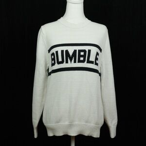 Bumble crew neck  sweater. Size S